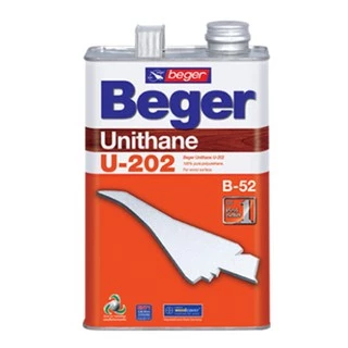 Beger โพลียูรีเทนภายใน/ภายนอก BEGER รุ่น U-202/U-404 ระบบ 1 ส่วน ขนาด 1/4 แกลอน