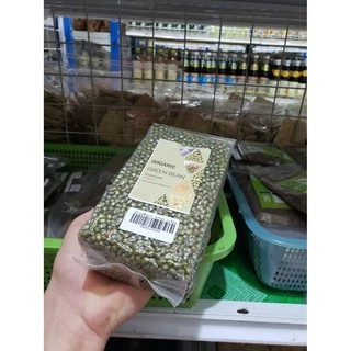 ถั่วเขียวอินทรีย์ ขนาด 500 กรัม ปลอดสารพิษ