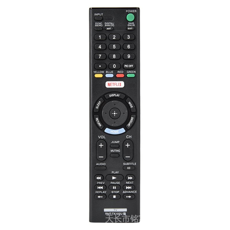 ใหม่ RMT-TX102U เปลี่ยนสําหรับ Sony สมาร์ททีวีรีโมทคอนโทรลสําหรับ KDL-32W600D KDL-40W650D KDL-48W650