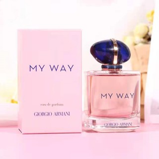 【ของแท้ 💯% 】⚡️ส่งฟรี 🚚 น้ำหอม Giorgio Armani My Way EDP 90 ml. *กล่องขาย*