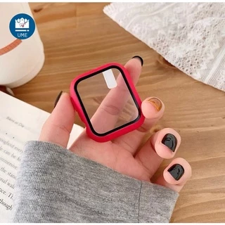 เคส กันรอยสำหรับ watch 11 10 9 8 7 se สำหรับ iwatch case (ใส่ได้เลยโดยไม่ต้องติดฟิล์มกระจก) 38/40/42/44/46/49mm เคสกระจก