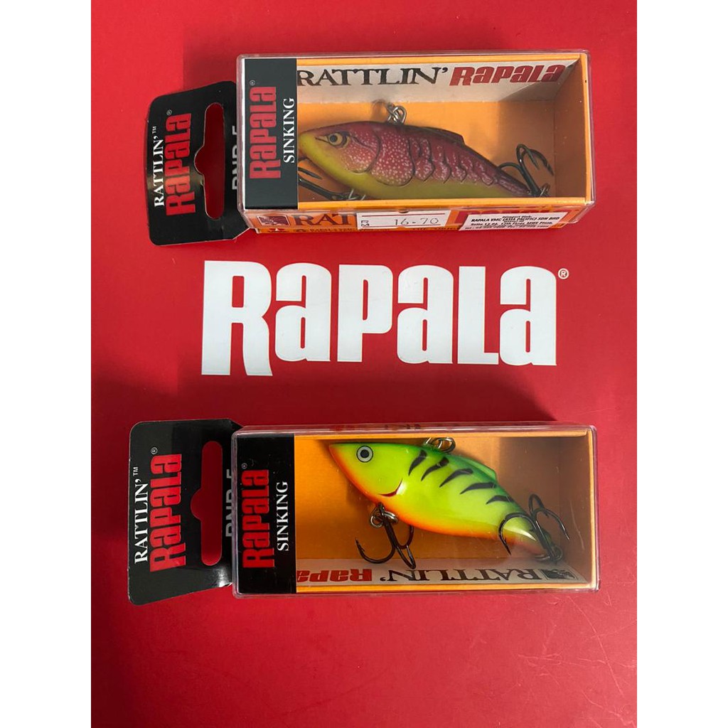 RAPALA RATTLIN RNR5 Rapala RNR RATTLIN SINKING [ล่อปลา]