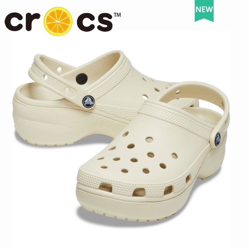cross แท้ WOMEN'S Classic Platform Clog รองเท้านิ่มเหมือนเหยียบขี้ พื้นหนา 4.1 ซม รองเท้าไปทะเล#206750