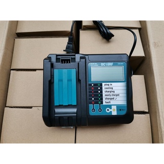 ที่ชาร์จแบต Makita มากีต้า 14.4V-18V 3.5A รุ่นชาร์จเร็ว มีจอ งานเทียบคุณภาพดี มีหน้าจอแสดงการชาร์จ