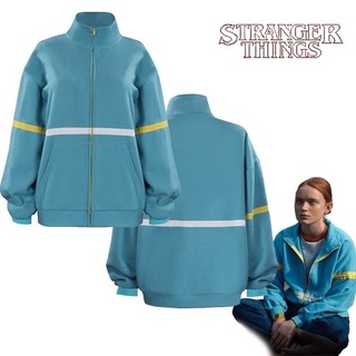 พร้อมส่ง เสื้อโค้ทคอสเพลย์ Stranger Things Season 4 - Max Mayfield สําหรับปาร์ตี้ฮาโลวีน