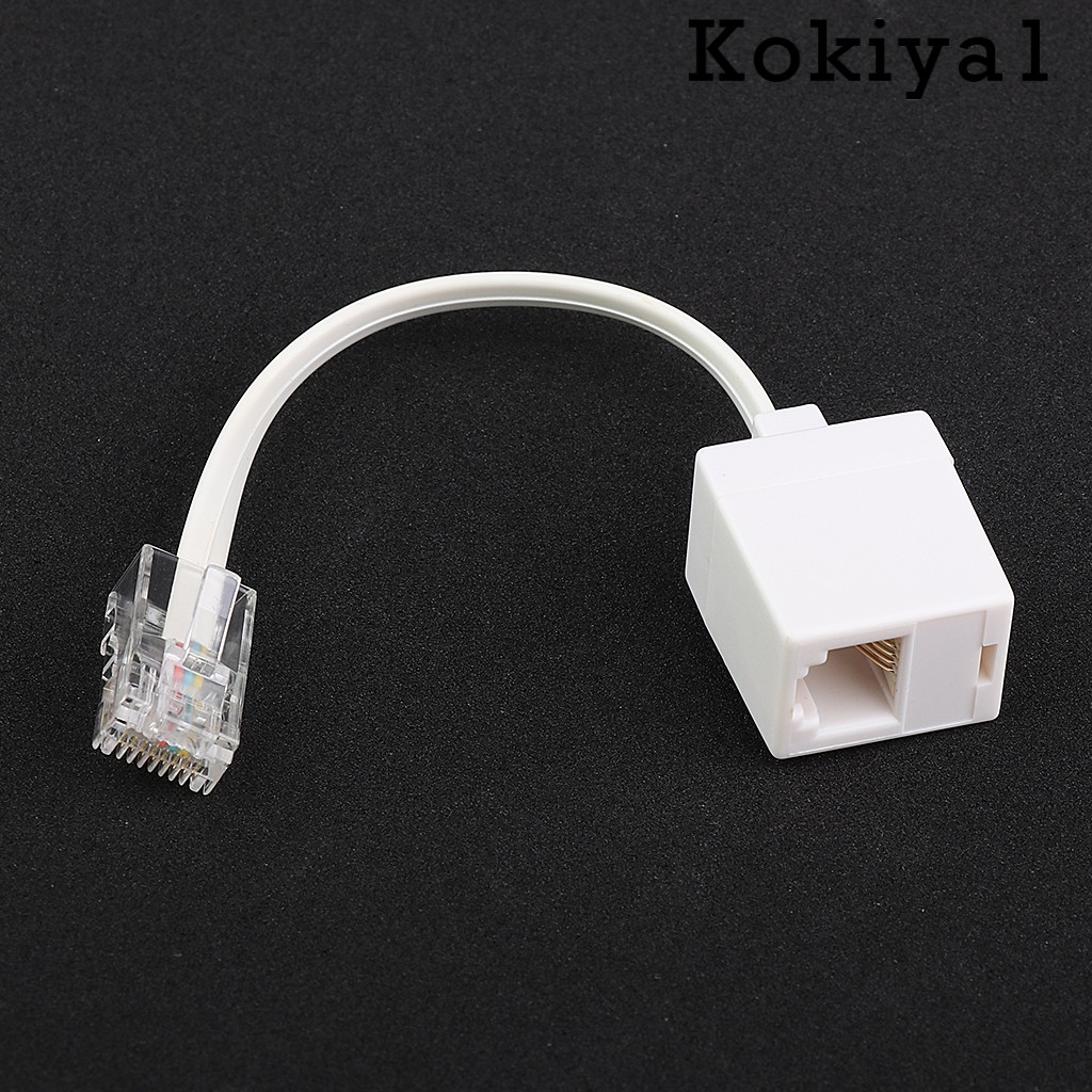 [ขายดี] สายเคเบิลต่อขยายโทรศัพท์ RJ45 เป็น RJ11 สําหรับบ้าน สํานักงาน