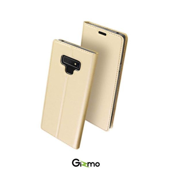Gizmo Galaxy Note 9 Flip Card Wallet (Gold)