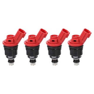 4Pcs AY-RK-038 16600-53J03 16600-53J00 16600-53J01 A46-00 Fuel Injectors for Nissan SR20DET 200SX 300ZX Sentra