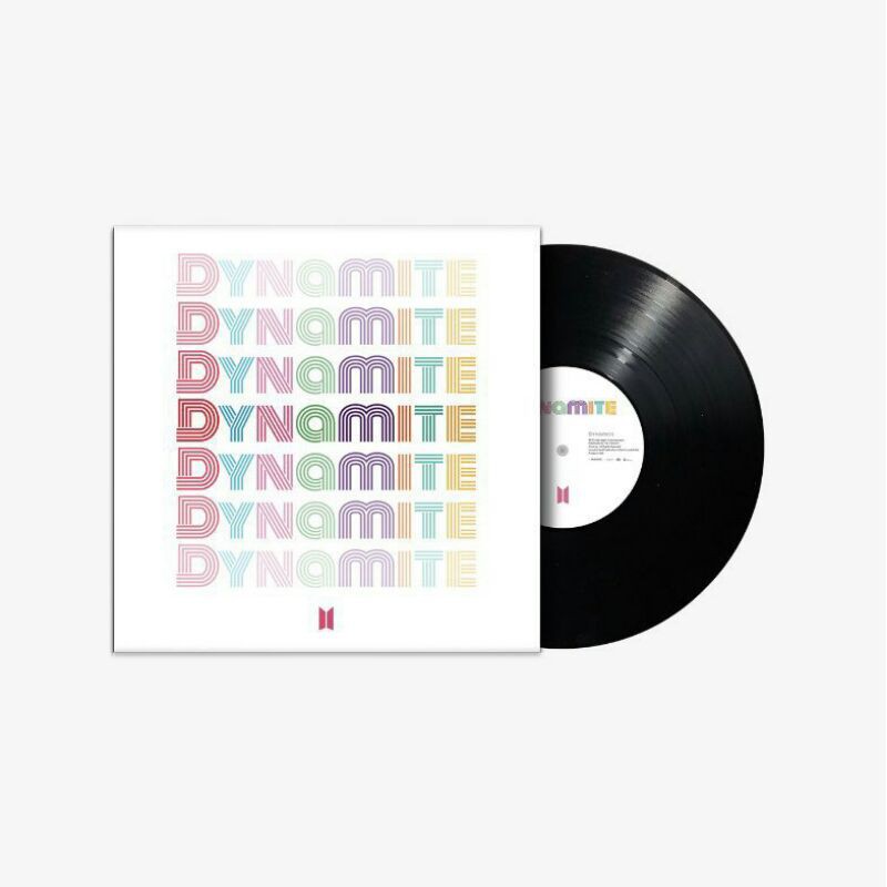 BTS dynamite vinyl แผ่นเสียง บังทันของแท้