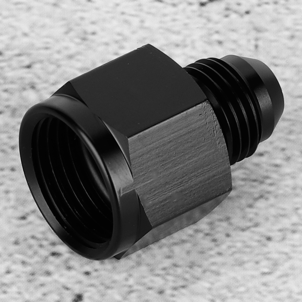 CNC อลูมิเนียม AN8 หญิง -AN6 ชาย Oil Cooler Fitting อะแดปเตอร์ 8AN ถึง 6AN