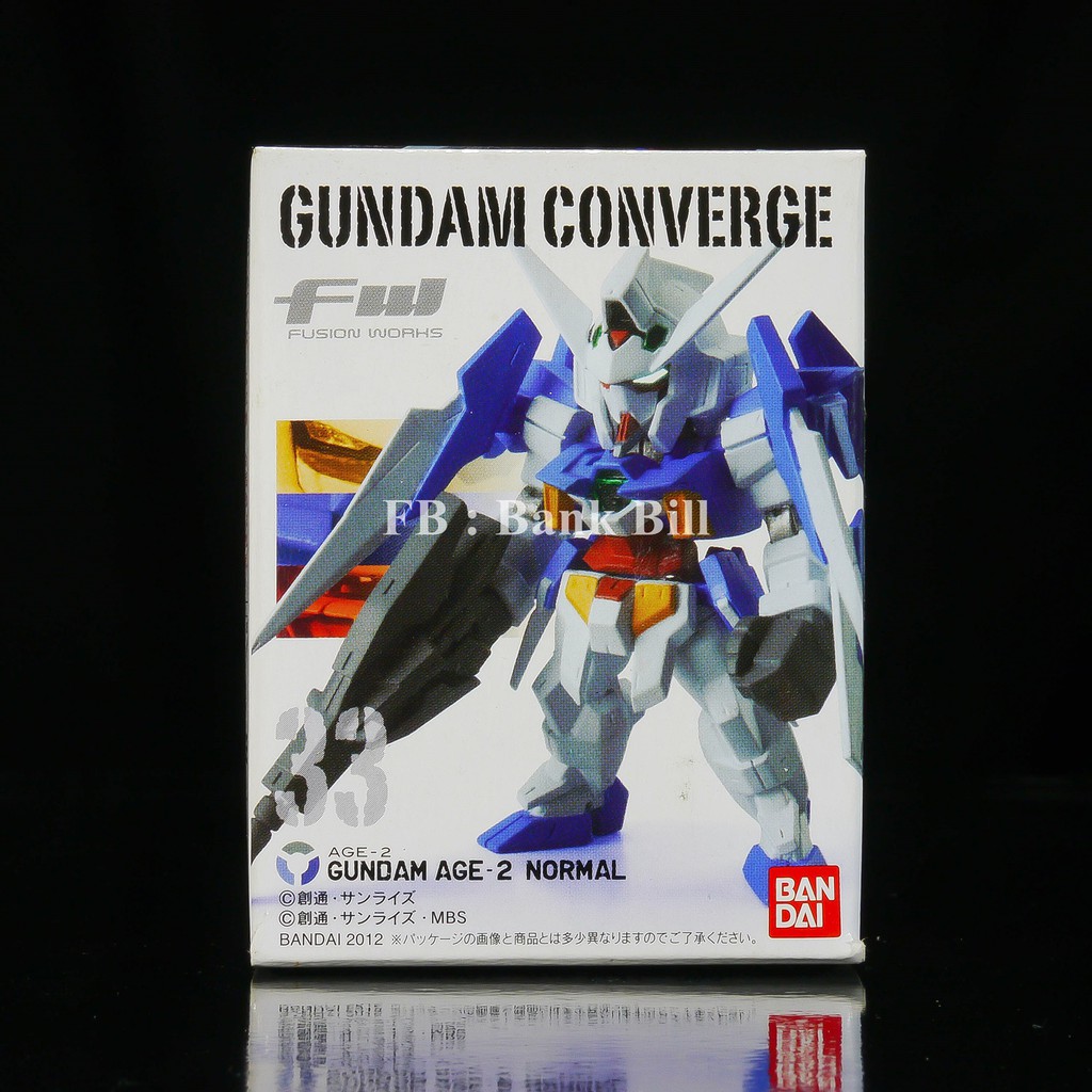 ฺฺกันดั้ม Bandai Candy Toy FW Gundam Converge 6 No.33 Gundam AGE-2 Normal