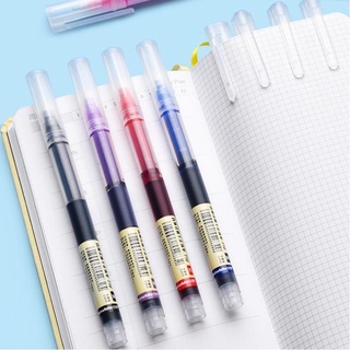 ปากกาเจล ปากกา หมึกดำ / แดง / น้ำเงิน หัวขนาด 0.5 มม. ปากกาเจลสี  แห้งเร็ว เครื่องเขียน นักเรียน อุปกรณ์สำนักงาน