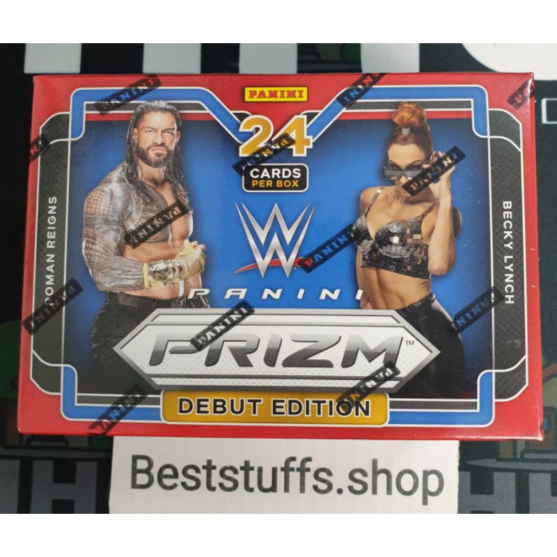 [พร้อมส่ง] กล่อง 2022 Panini Prizm WWE Blaster Box