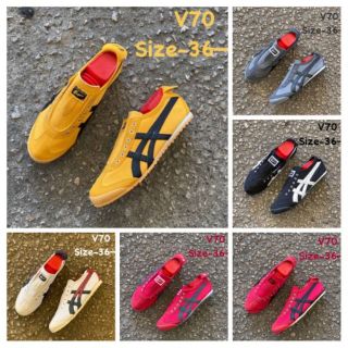 รองเท้า​ผ้าใบ​ onisuka slipon
