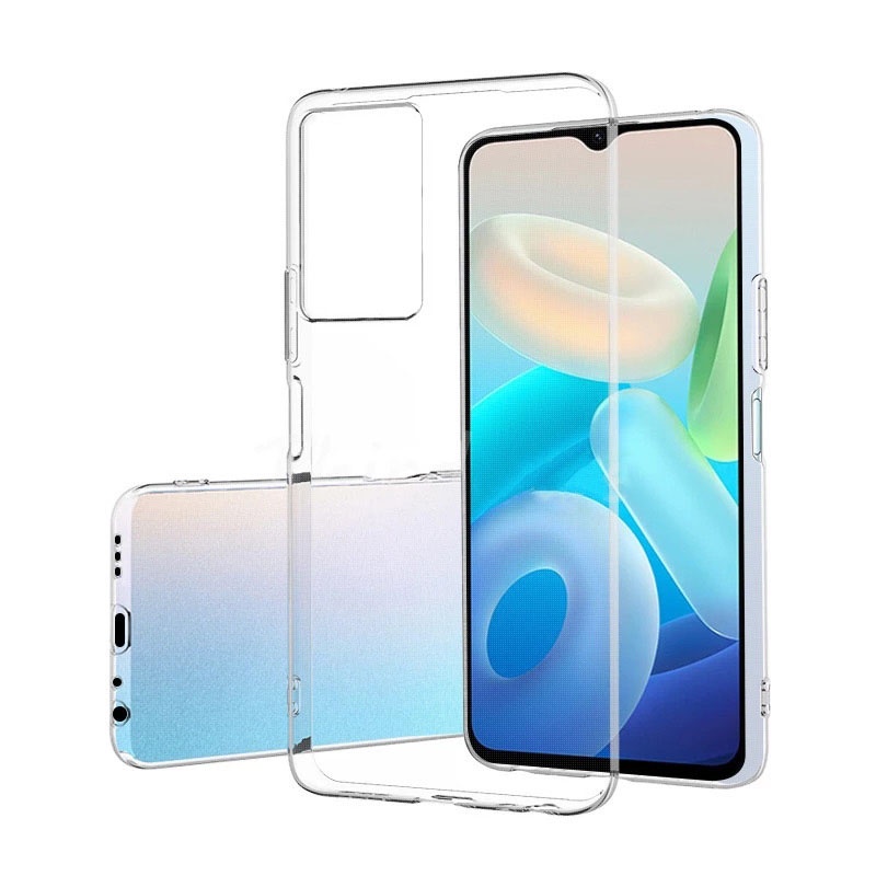 เคสใส ใช้สำหรับ VIVO Y04 Y04s Y100 Y77 Y76 Y35 Y27 Y22 Y22s Y17s Y16 Y21 Y21s Y21t Y20 Y20s Y20i Y12A Y12s Y20g Y33T Y33s Y21T T1 T1x 5G 4G