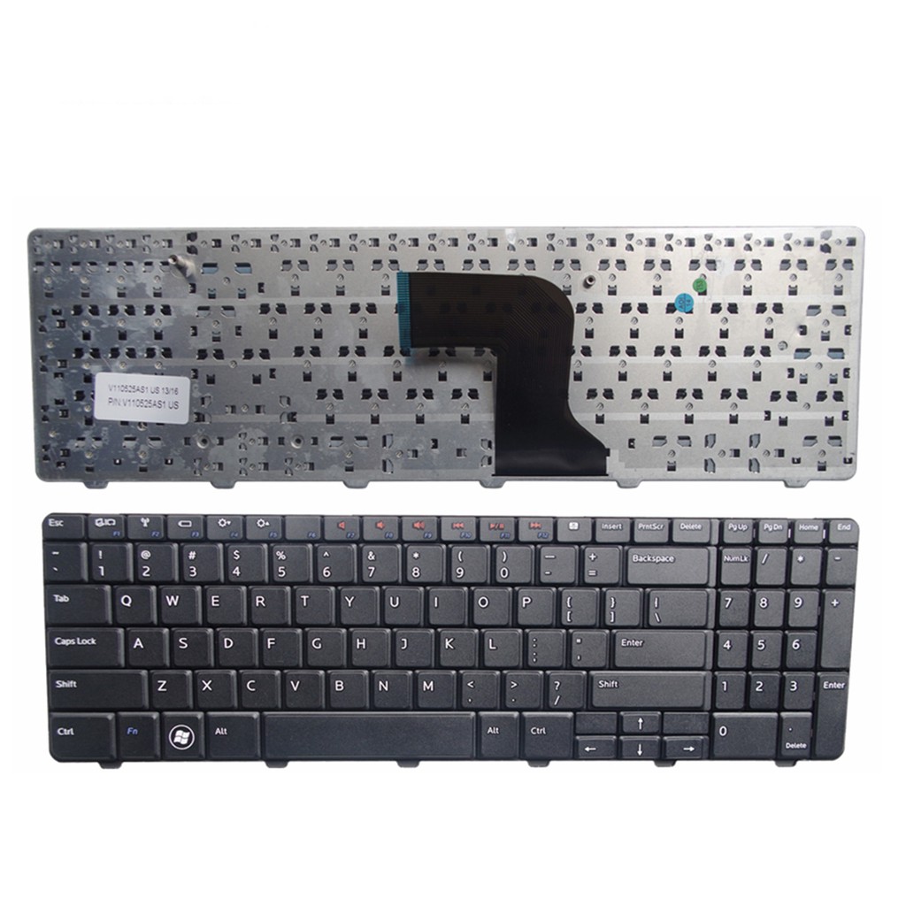 Inspiron 15 15R NM 5010 N5010 M5010 0Y3F2G NSK-DRASW 0JRH7K 9Z.N4BSW.A0R US แป้นพิมพ์แล็ปท็อป