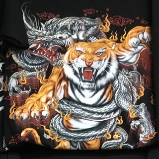 King Dragon Vs King Tiger Street Tshirt