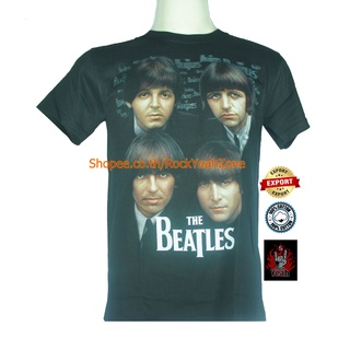 เสื้อวง The Beatles เสื้อไซส์ยุโรป เดอะบีเทิลส์ PTA1418 เสื้อวงร็อค เมทัล สากล