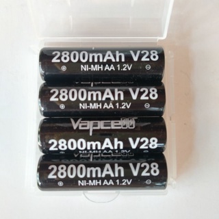 ถ่านชาร์จ AA Vapcell Ni-MH 1.2V 2800mAh