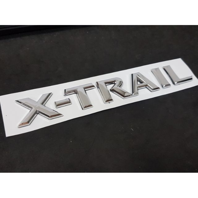 Best saller NISSAN X - TRIAL LOGO 3D โลโก้ แป้นเหยียบกันลื่น logo logoรถ โลโก้รถ ดุมล้อ BENZ