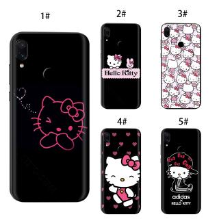 Hello Kitty สีชมพูน่ารัก เคสนิ่ม เนื้อซิลิโคน Xiaomi Redmi Mi 7 S2 Note 6 Go K20 8 Pro Case
 8T