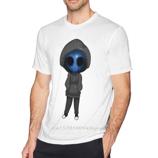 เสื้อแฟชั่นผญ2022 อื่นๆ - เสื้อยืด Creepypasta ไม่มีตาแจ็คน่าขนลุกพาสต้าเสื้อยืดพิมพ์เสื้อทีเชิ้ตผ้