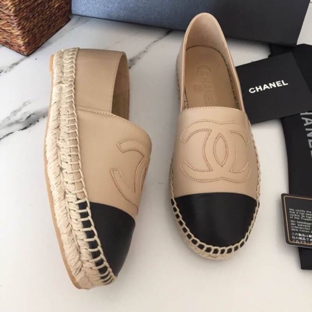 chanel shoes espadrilles