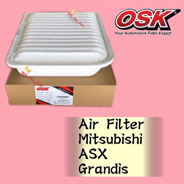 OSK A-N7643 กรองอากาศ MITSUBISHI GRANDIS NA4W, ASX