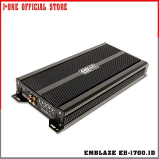 J-ONE พาวเวอร์แอมป์ EMBLAZE EB-1700.1D ขัยซับ เพาเวอร์รถยนต์ PowerAmp  แอมป์รถยนต์ จำนวน 1 เครื่อง