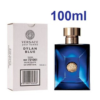 (รับเงินคืน 15% ใช้โค้ด J5BAK66V) VERSACE DYLAN BLUE Pour Homme EDT 100ml (Tester Box รุ่นเทสเตอร์กล่องขาว)