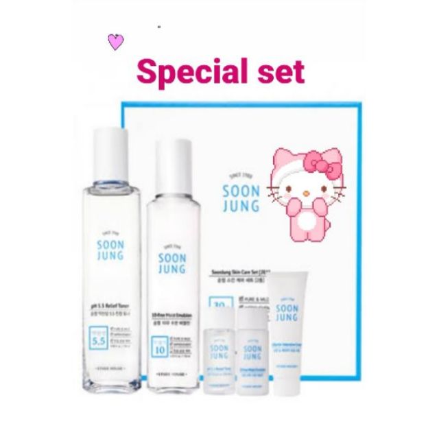 ETUDE HOUSE Soon Jung X Director's Moisture Sonnencreme LSF50+ PA++++ (50 Ml Set)