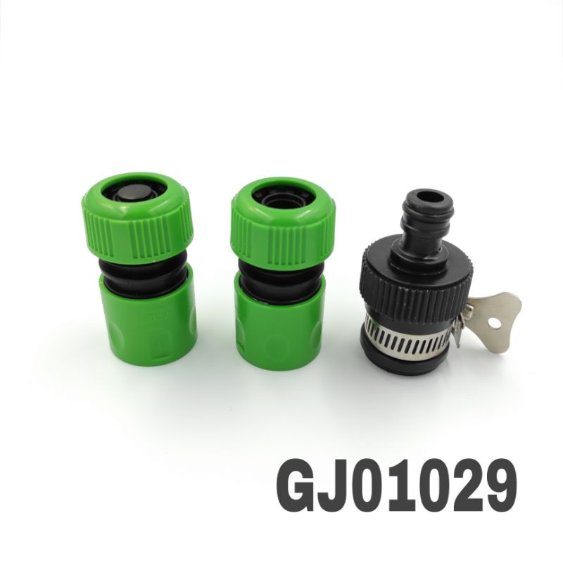 ข้อต่อสวมเร็ว ข้อต่อสายยาง หัวฉีดน้ำ ปืนฉีดน้ำพร้อมข้อต่อสวมเร็วขนาด 5/8 (5หุน) - รูปที่ 3