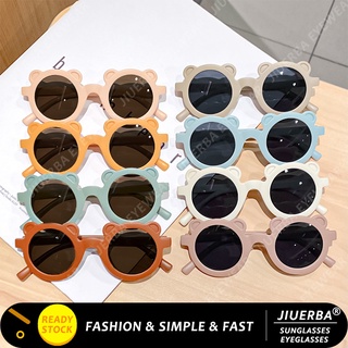 (JIUERBA)COD ฤดูร้อนเด็กทารก Unisex เด็กกรอบดอกไม้แว่นตากันแดด UV400 เด็กวัยหัดเดินแว่นตากลางแจ้ง