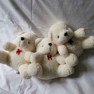 Valentine gift ตุ๊กตาหมี Teddy bear หมีขาว