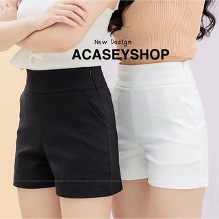 Acasey กางเกงขาสั้นผู้หญิง เอวสูงกำลังดี รุ่น Bear Bear ขอบ3…