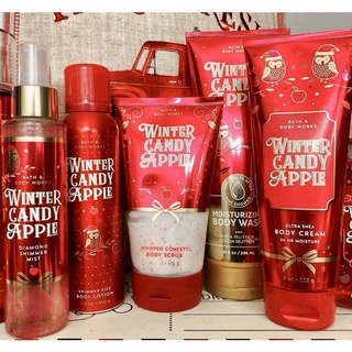 (แท้) Bath&amp;Body Works WINTER CANDY APPLE 🍎 collection