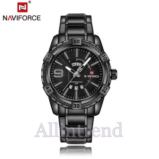 นาฬิกา Naviforce รุ่น NF9117M สีดำ ของแท้ รับประกันศูนย์ 1 ปี ส่งพร้อมกล่อง #NF #NF9117