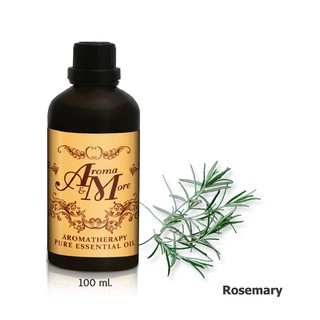 Aroma&amp;More  Rosemary Essential Oil 100% - น้ำมันหอมระเหย โรสแมรี่ 100%, Tunisia 100ML