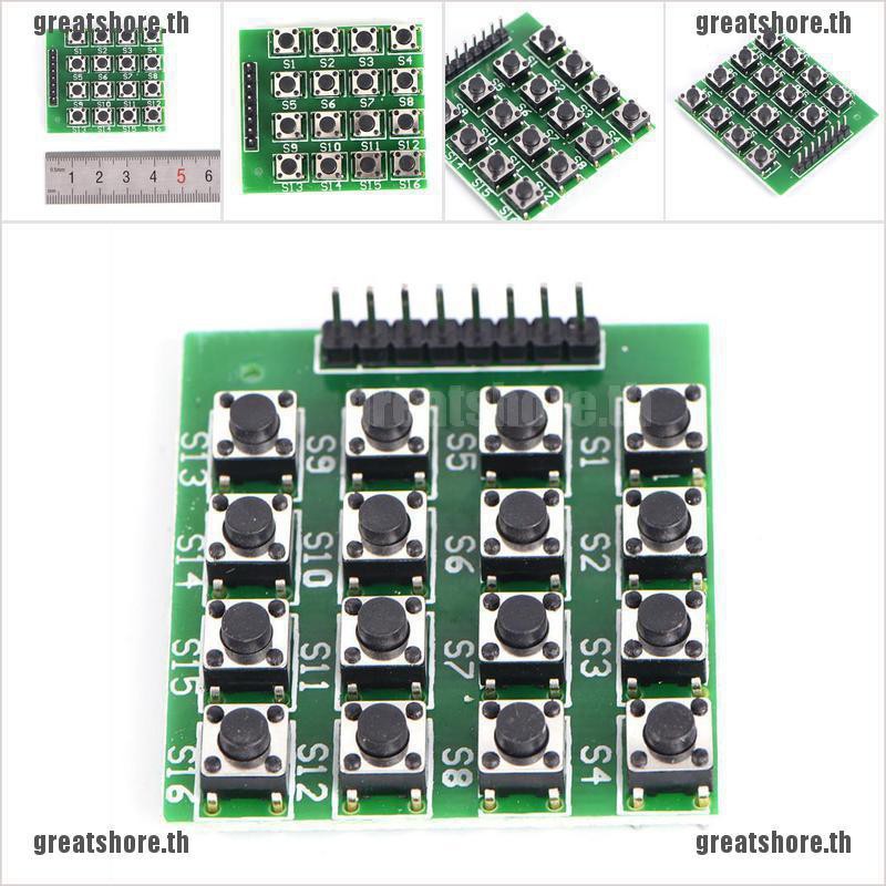Arduino Keypad 4x4 matrix keypad arduino 4x4 matrix keypad Matrix ...