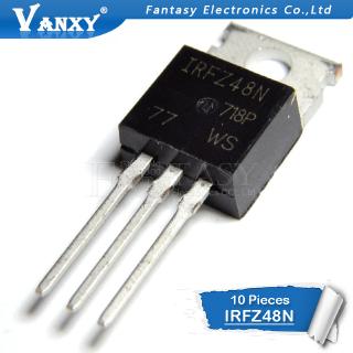 10PCS IRFZ48N TO220 IRFZ48NPBF TO-220 IRFZ48 new and original IC