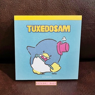 สมุดฉีก Sanrio Characters Retro Collection แบบ Tuxedo Sam ขนาด 9.5 x 9.5 x 1 ซม. มี 4 ลาย รวม 100 แผ่น