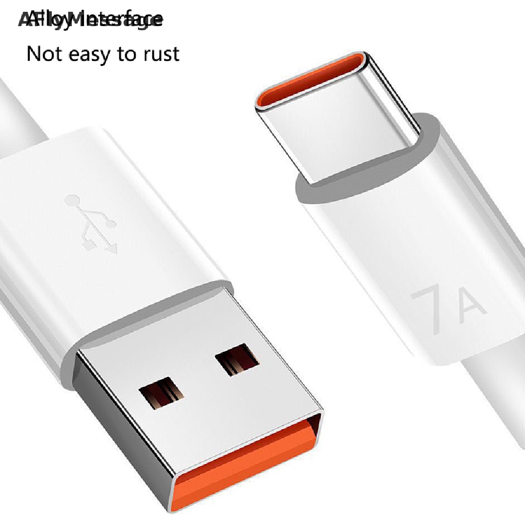 AFl 7A 100W Type C สาย USB สายชาร์จเร็วสุดสําหรับ Huawei TH