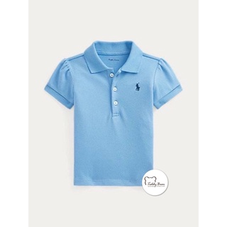 เสื้อโปโลเด็กผู้หญิง Ralph Lauren ของแท้ (สีฟ้า Sky Blue)