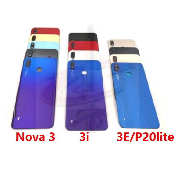 ฝาหลัง back cover กระจกด้านหลัง สําหรับ Huawei Nova 3 3i 3E P20 Lite