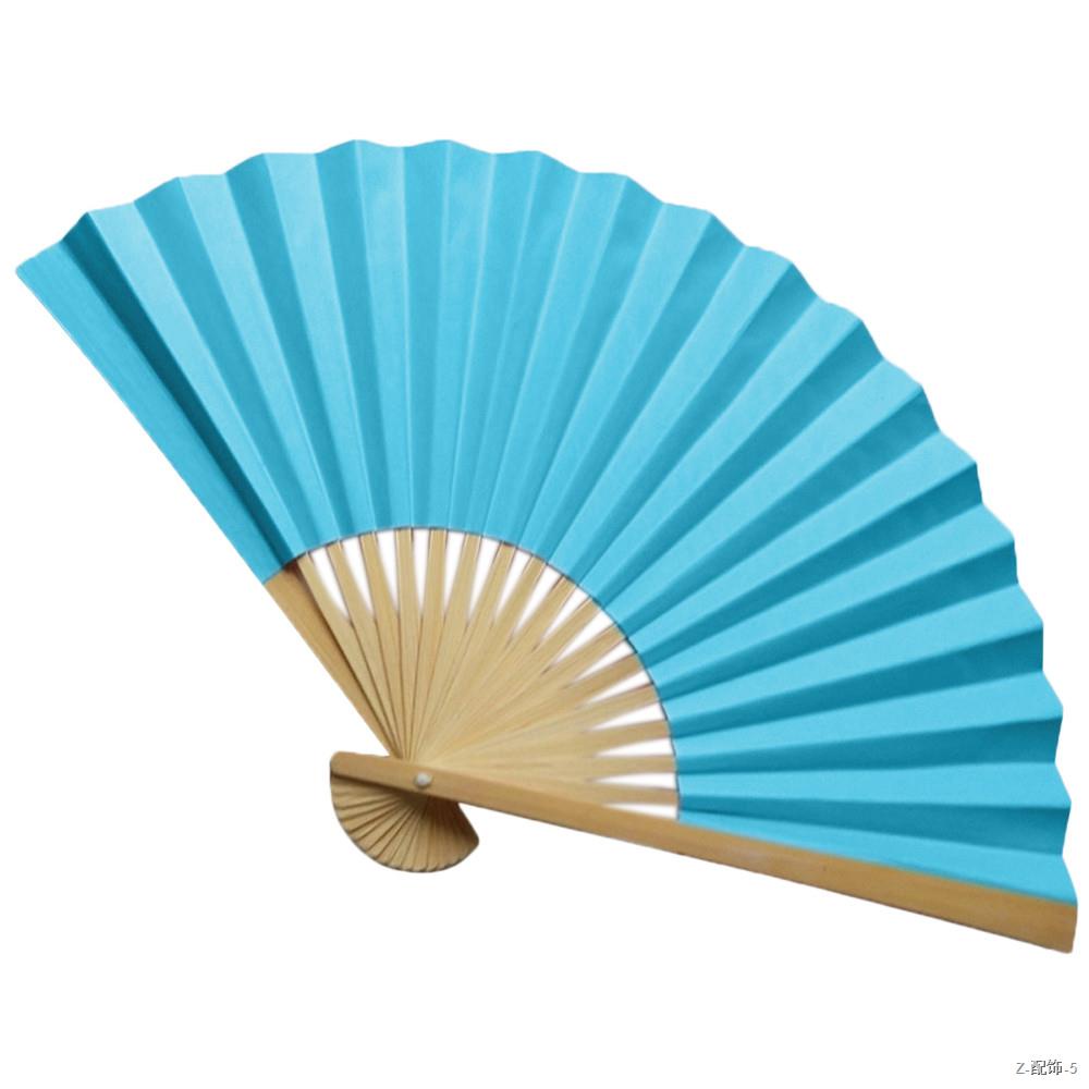 25 Hand Held Fan Bamboo Paper Pattern Chinese Style Folding Fan   939809f5a06927e5a3ce88eab1a94c61