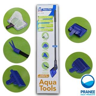 Aqua tool ที่ขูดตะไคร่ และทำความสะอาดในตู้ 5 in 1 (M)