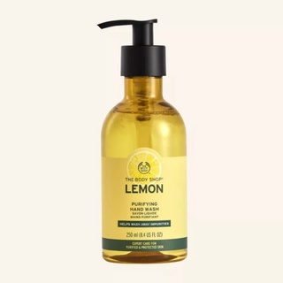 (แถม!!มาส์กหน้า89฿)THE BODY SHOP LEMON PURIFYING HAND WASH 250 ml. เดอะบอดี้ ช็อป เลมอน แฮนด์ วอช 250 มล. เจลล้างมือ