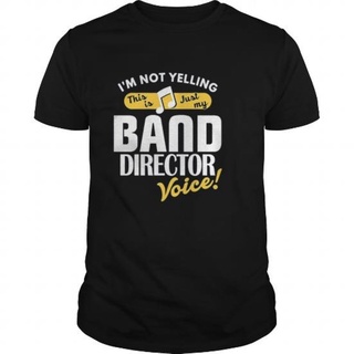 [S-5XL]เสื้อยืด พิมพ์ลาย Gildan Band Director Voice Funny Distro สําหรับผู้ชาย 1