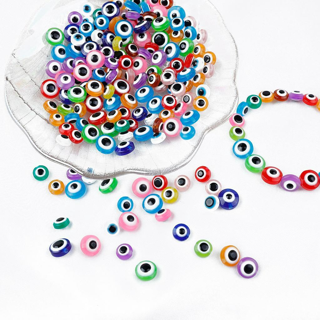Nicebeads ลูกปัดเรซิ่นสําหรับทําเครื่องประดับ 50 ชิ้น 8 มม . 10 มม .