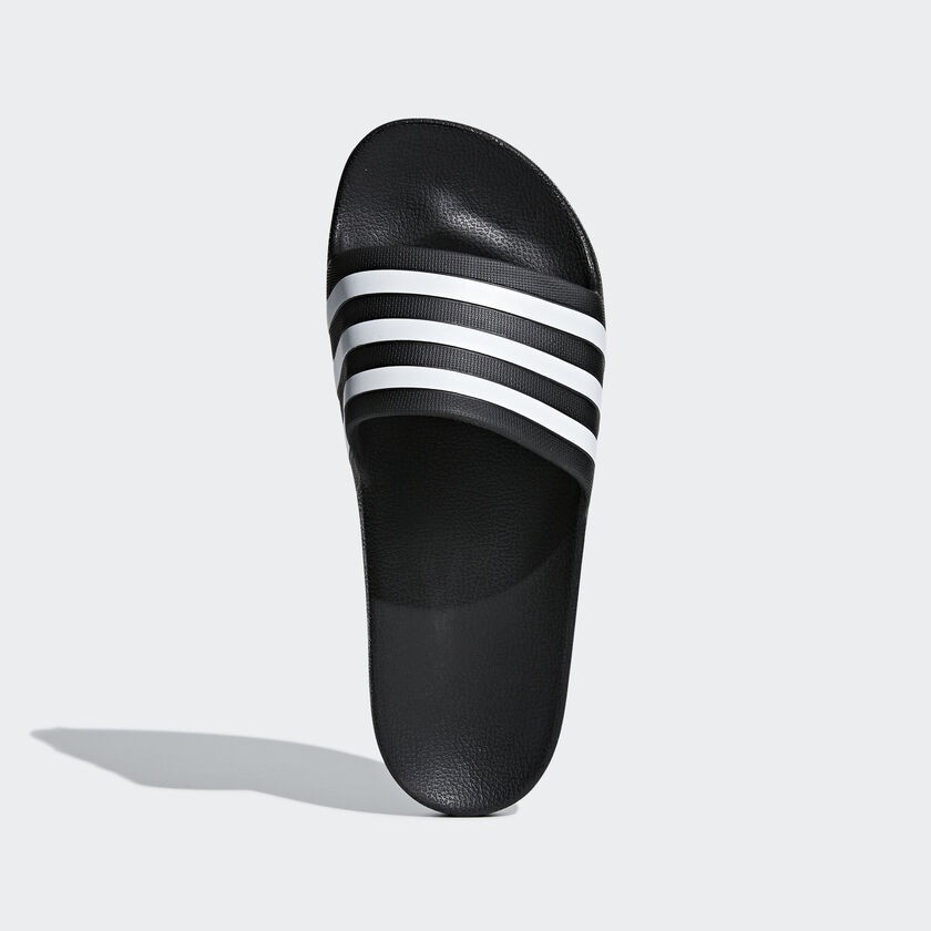 Adidas รองเท้าแตะรุ่น ADILETTE AQUA , black , สีดำ